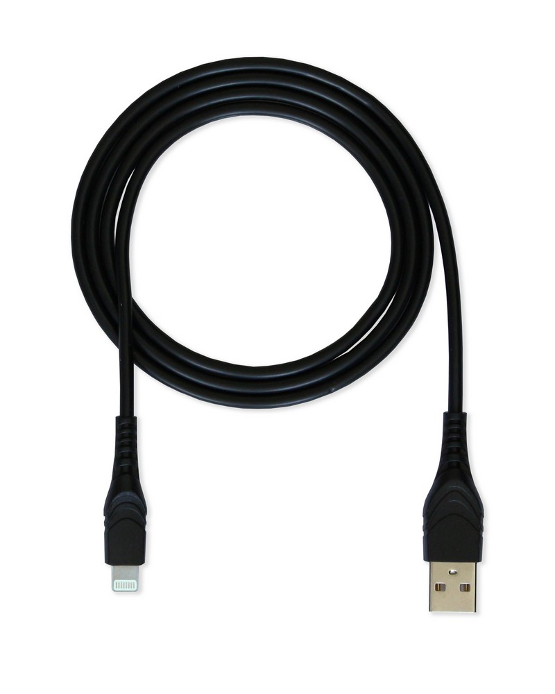 Datový kabel CUBE1 USB > Lightning, 2m, černá