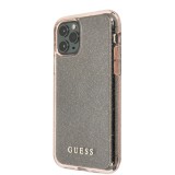 Guess Glitter Zadní kryt GUHCN65PCGLPI Apple iPhone 11 Pro Max pink 