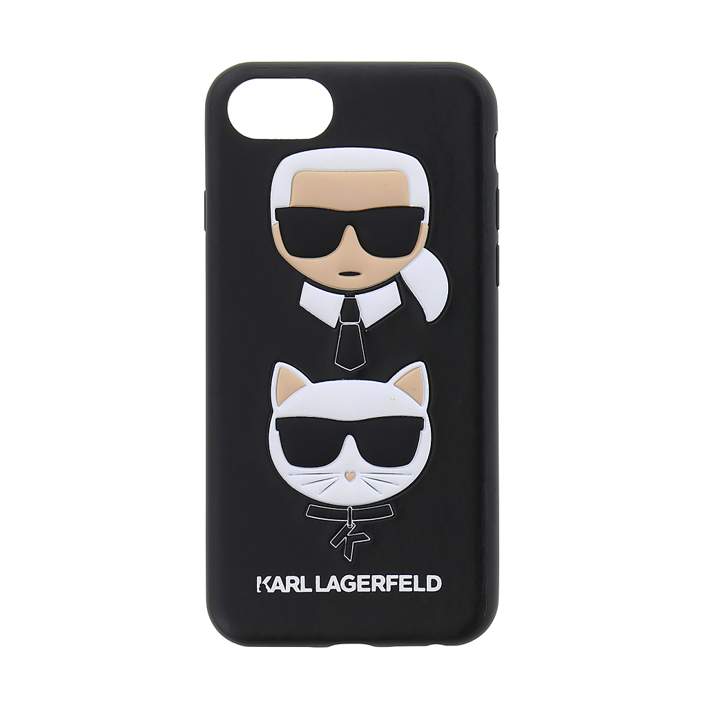 Karl Lagerfeld & Choupette zadní kryt KLHCI8KICKC Apple iPhone 7/8/SE 2020, black