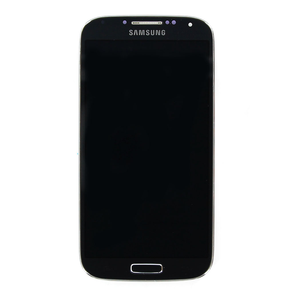 LCD + dotyk + přední kryt pro Samsung Galaxy S4, black (Service Pack)