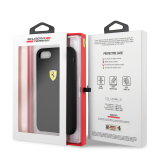 Ferrari SF Silikonový kryt FESSIHCI8BK pro Apple iPhone 8/SE 2020 black