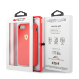 Ferrari SF Silikonový kryt FESSIHCI8RE pro Apple iPhone 8/SE 2020 red