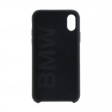 BMW Silikonový kryt BMHCPXSILBK pro Apple iPhone X/XS black