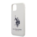 Silikonový kryt U.S. Polo Big Horse Silicone Effect pro Apple iPhone 11 Pro Max, white