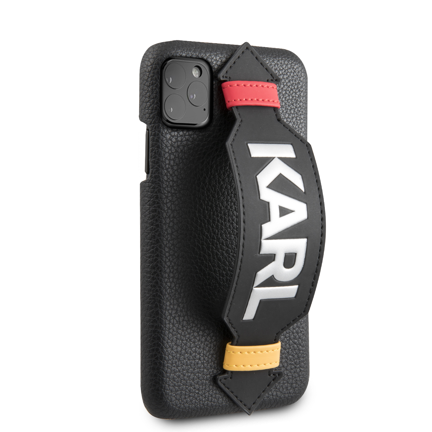 Karl Lagerfeld Strap zadní kryt KLHCN65HDAWBK Apple iPhone 11 Pro Max black 