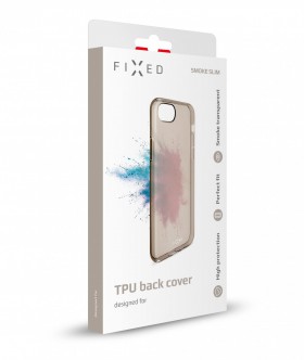 FIXED Slim silikonové pouzdro pro Honor 9X Lite, kouřové