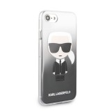 Karl Lagerfeld Iconic Degrade kryt KLHCI8TRDFKBK Apple iPhone 7/8/SE 2020 black