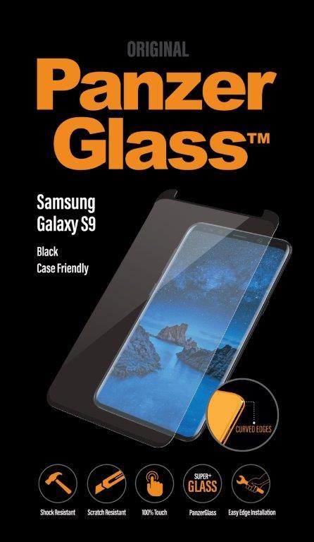 Ochranné sklo displeje PanzerGlass Premium pro Samsung Galaxy S9, černá