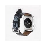 Kožený řemínek COTEetCI Fashion Leather Band pro Apple Watch 38/40mm, černá