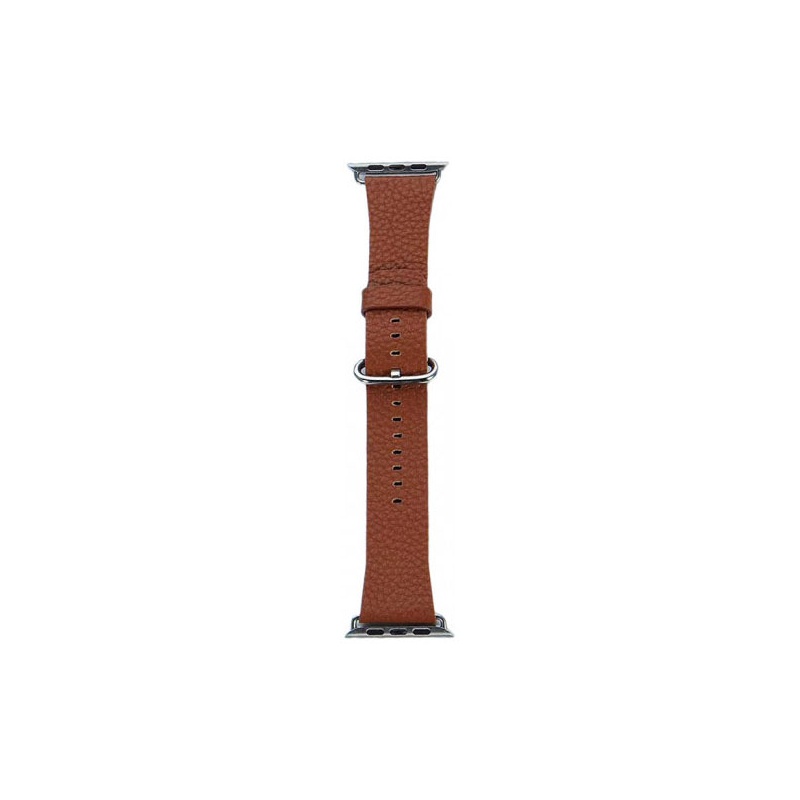 Kožený řemínek COTEetCI Leather Band pro Apple Watch 42/44mm, hnědá