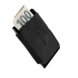  FIXED Tiny Wallet Kožená peněženka z pravé hovězí kůže, černá
