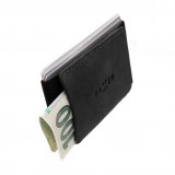  FIXED Tiny Wallet Kožená peněženka z pravé hovězí kůže, černá