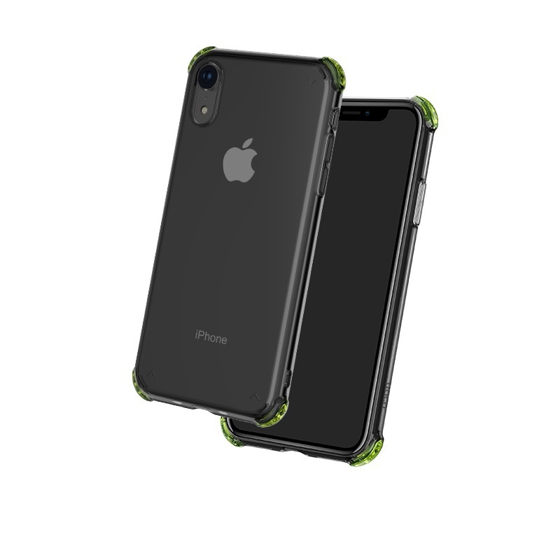Silikonové pouzdro Hoco Ice Shield Series Soft Case pro Apple iPhone XR, transparentní černá