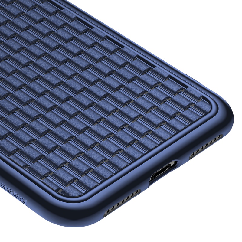 Silikonové pouzdro Baseus BV Case 2nd generation pro Apple iPhone XS Max, modrá