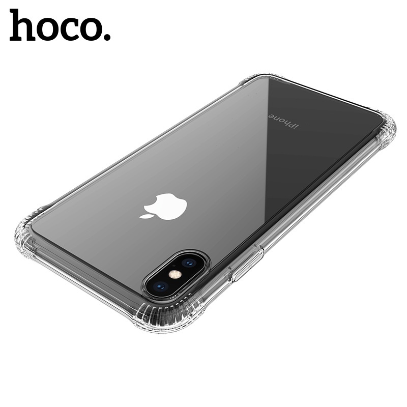 Ochranné pouzdro Hoco Armor Series Shatterproof Soft Case pro Apple iPhone XS Max, transparentní
