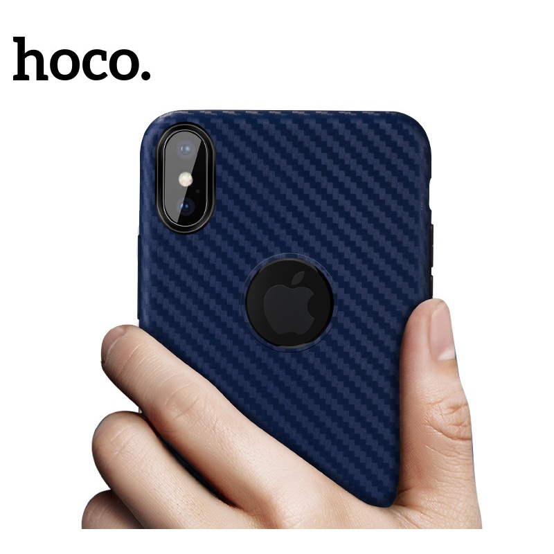 Ochranné pouzdro Hoco Delicate Shadow Series Protective Case pro Apple iPhone XS Max, modrá