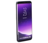 Tvrzené sklo 5D pro Samsung Galaxy S8 Plus, plné lepení, menší, černá