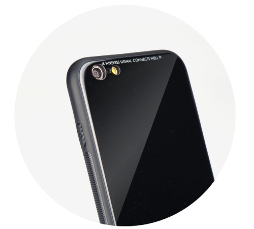 Ochranné pouzdro Forcell GLASS pro Samsung Galaxy J4 Plus, černá