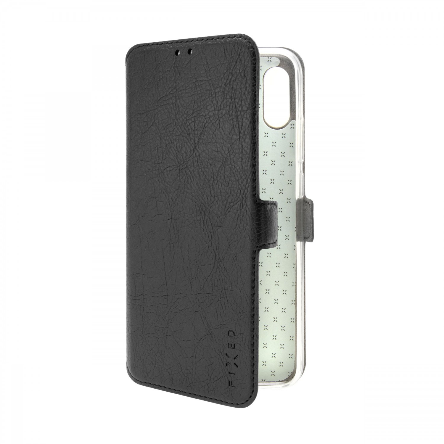 FIXED Topic flipové pouzdro pro Alcatel 1S (2020), černé