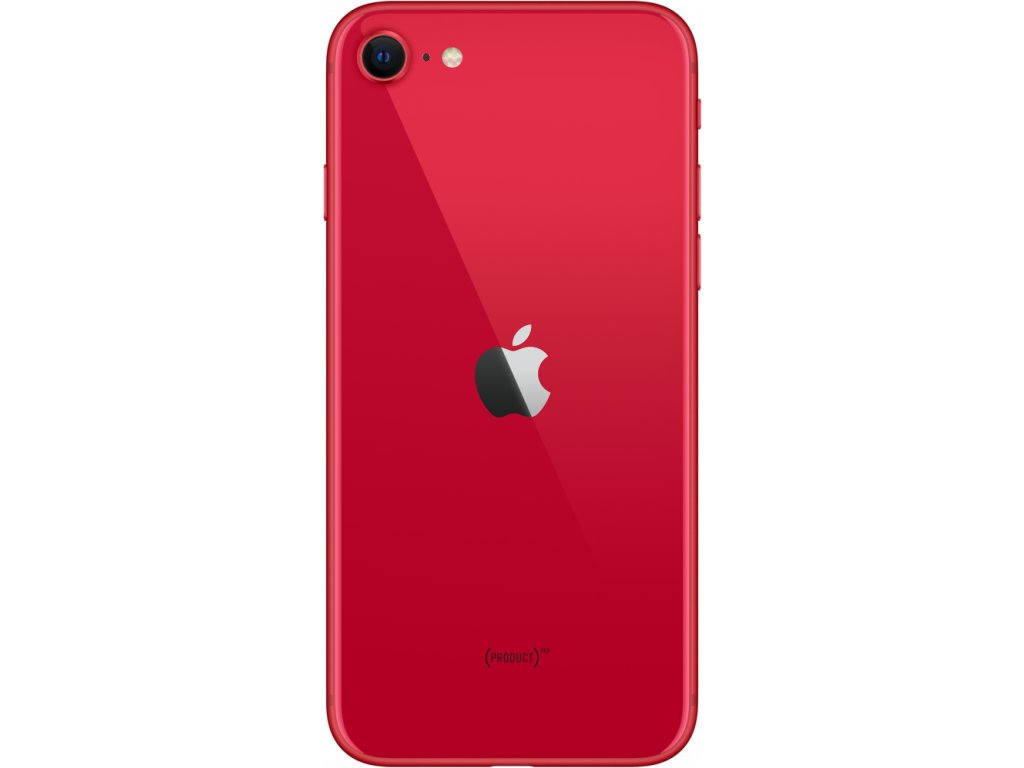 Zadní kryt baterie Glass pro Apple iPhone SE 2020, red