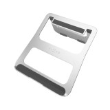Hliníkový stojánek FIXED Frame BOOK na stůl pro notebooky 13 - 15", silver