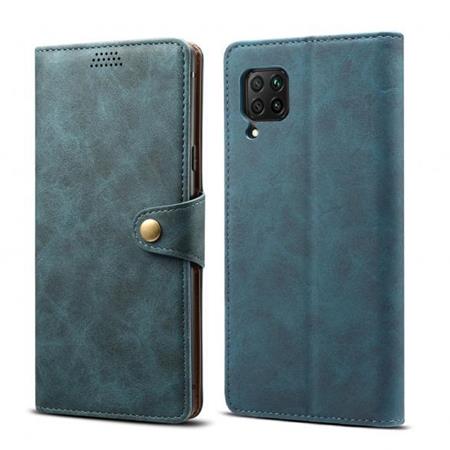 Lenuo Leather flipové pouzdro na Huawei P40 Lite, blue