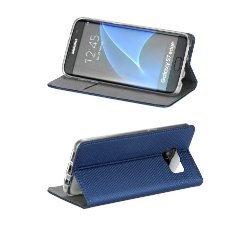 Levně Smart Magnet flipové pouzdro pro Huawei Y5p modré