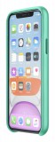 Ochranný kryt Cellularline Elite pro Apple iPhone 11, PU kůže, zelený
