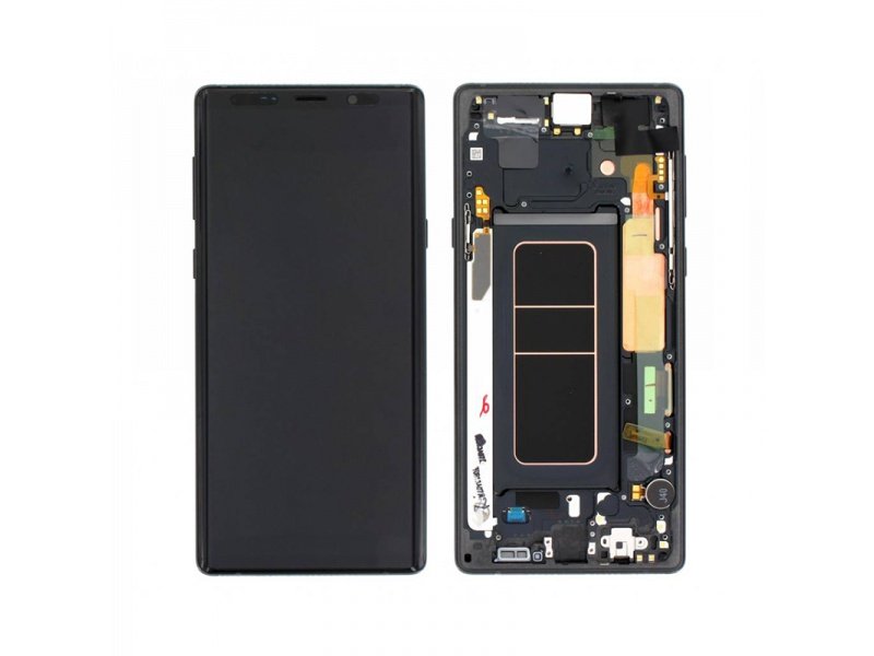 LCD + dotyk + rámeček pro Samsung Galaxy Note 9, black (Service Pack)