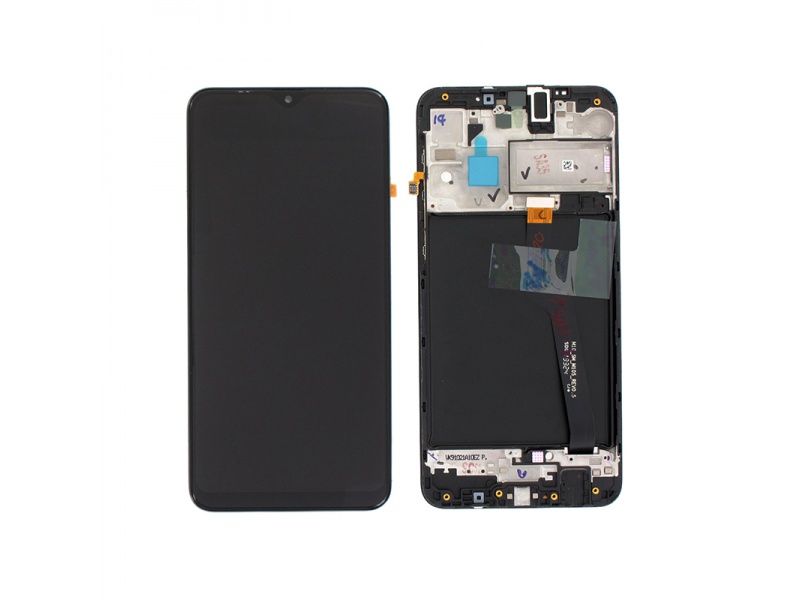 LCD + dotyk + rámeček pro Samsung Galaxy A10 2019, black (Service Pack)