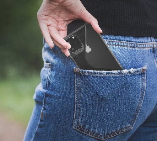 Kryt ochranný Forcell S-CASE pro Xiaomi Redmi Note 9S, Note 9 Pro , tmavý