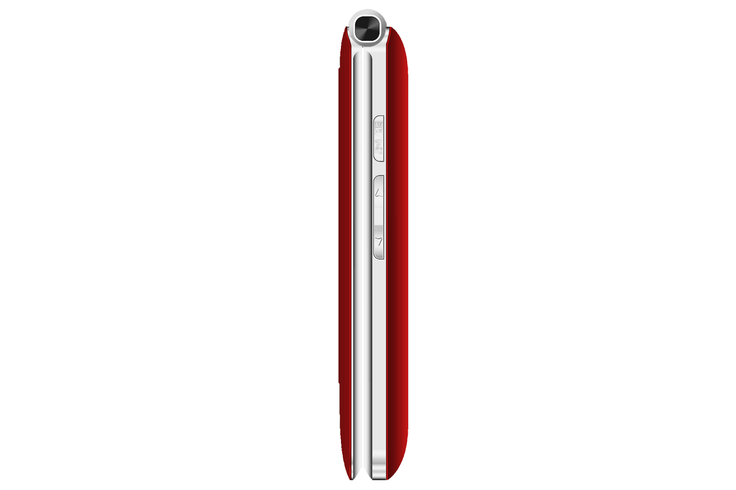 Evolveo EasyPhone FG s nabíjecím stojánkem, červená