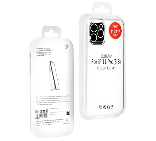 Levně Silikonové pouzdro CLEAR Case 2mm pro Apple iPhone 12 Pro Max