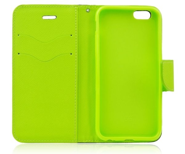 Fancy Diary flipové pouzdro, obal, kryt pro Xiaomi Redmi 9A navy/lime