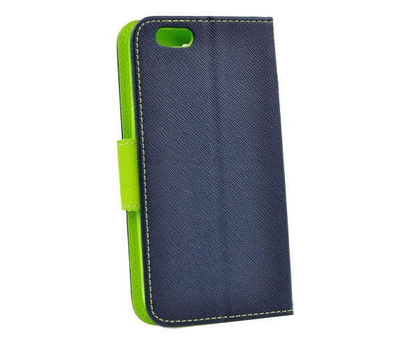 Fancy Diary flipové pouzdro, obal, kryt pro Xiaomi Redmi 9A navy/lime