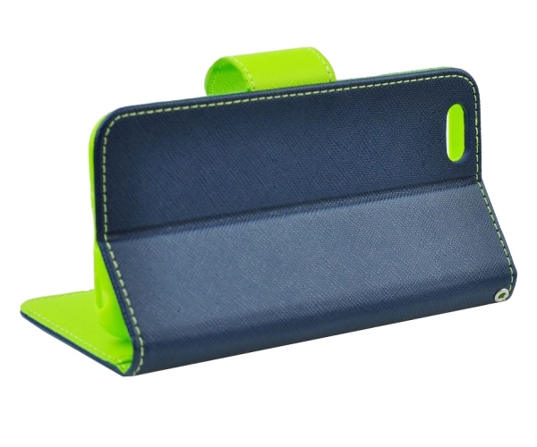 Fancy Diary flipové pouzdro, obal, kryt pro Xiaomi Redmi 9C navy/lime