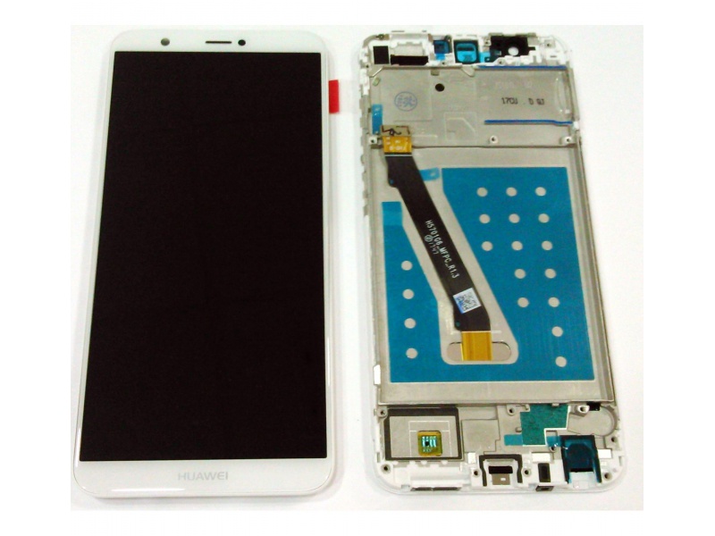 LCD + dotyk + rámeček pro Huawei P Smart, white (OEM)
