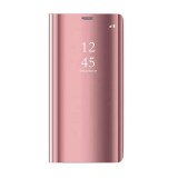 Cu-Be Clear View flipové pouzdro, obal, kryt Huawei Y6P pink