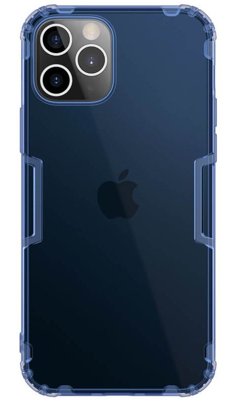 Silikonové pouzdro Nillkin Nature pro Apple iPhone 12 Pro Max, modrá