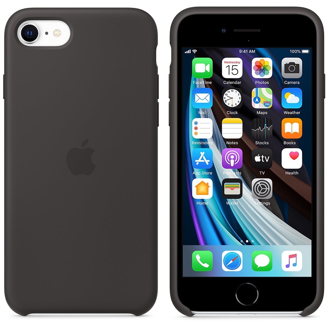 Originální kryt Silicone Case pro Apple iPhone 11, černá