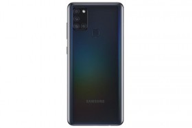 Kryt baterie Samsung Galaxy A21s black (Service Pack)