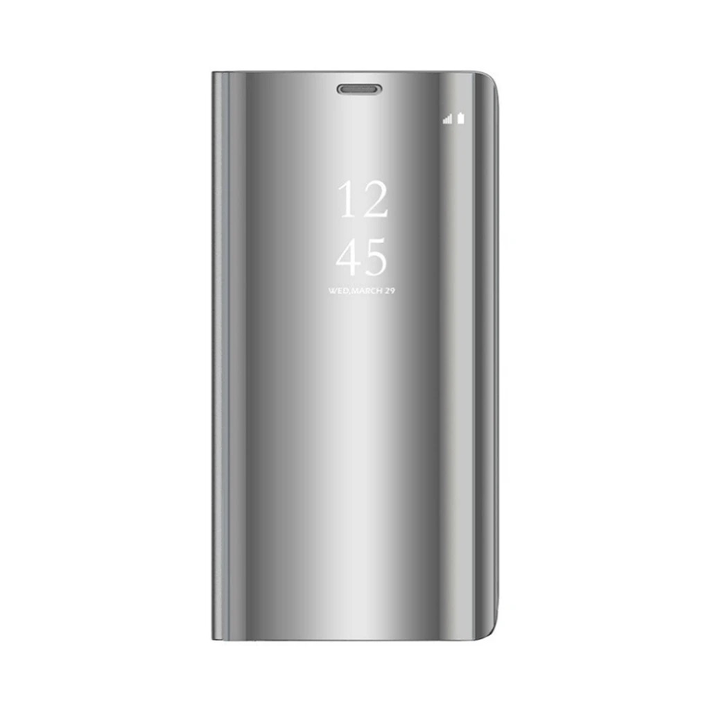 Cu-Be Clear View flipové pouzdro, obal, kryt Huawei Y5 2019 / Honor 8s silver