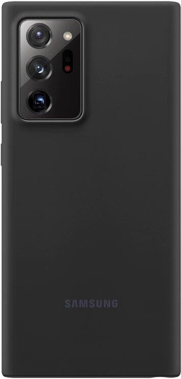Silikonové pouzdro Silicone Cover EF-PN985TBEGEU pro Samsung Galaxy Note20 Ultra, černá