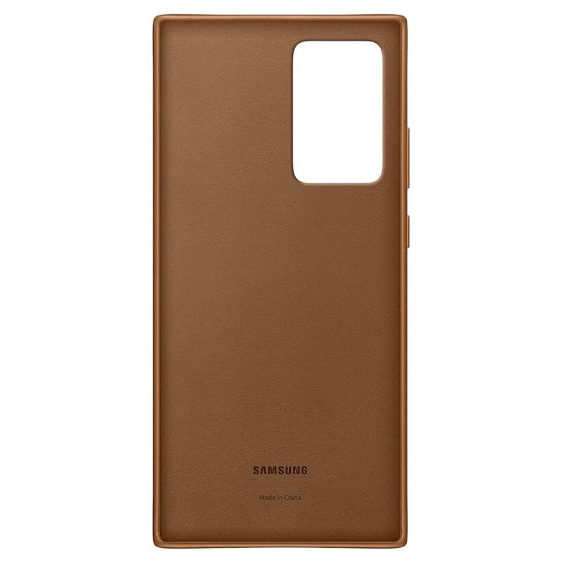 Ochranný kryt Samsung Leather Cover EF-VN985LAE pro Samsung Galaxy Note 20 Ultra, hnědá
