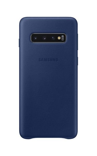 Ochranný kryt Samsung Leather Cover EF-VG970LNE pro Samsung Galaxy S10e, námořní modrá