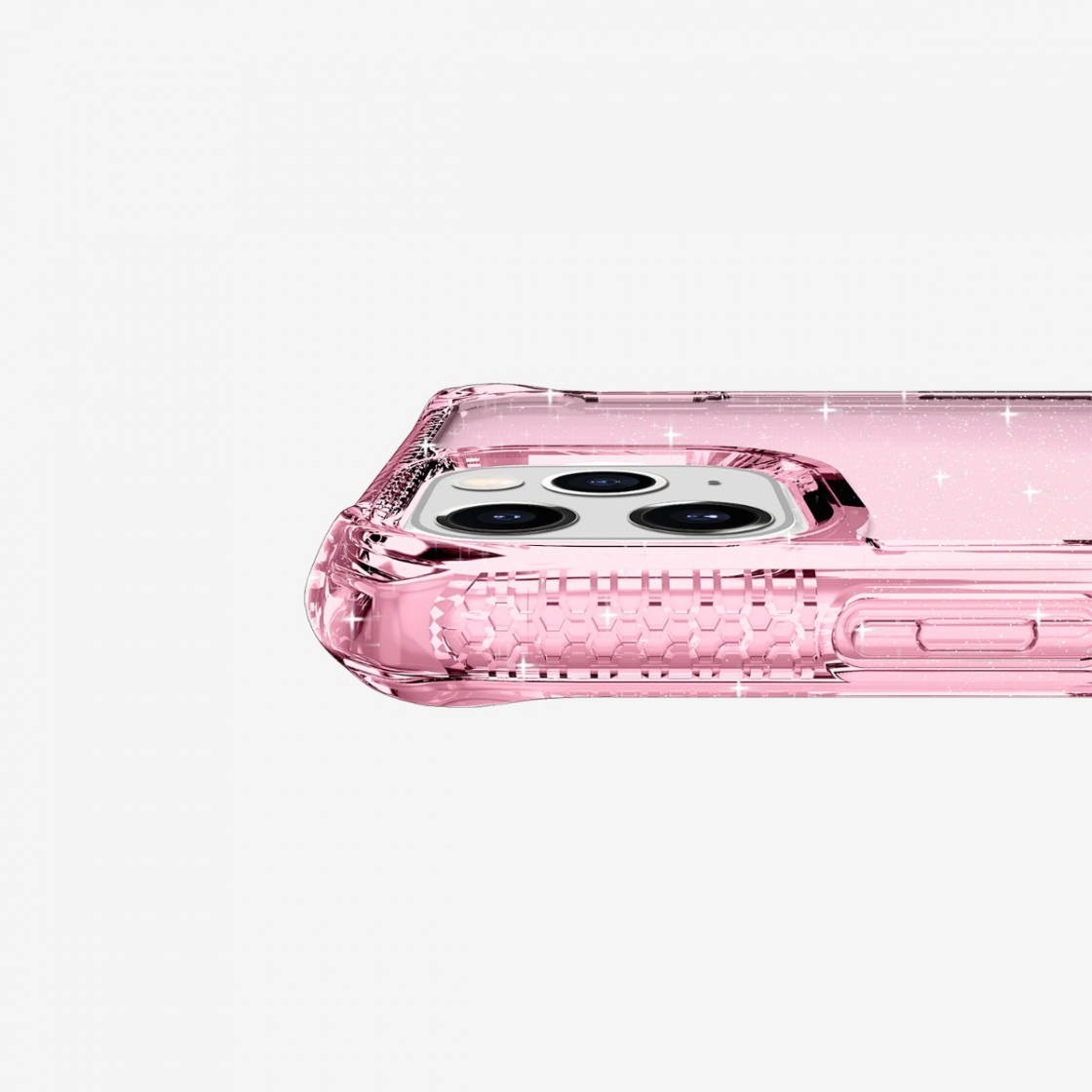 Odolné pouzdro ITSKINS Hybrid Spark 3m pro Apple iPhone SE 2020, růžová