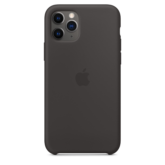Originální kryt Silicone Case pro Apple iPhone 11 Pro Max, černá