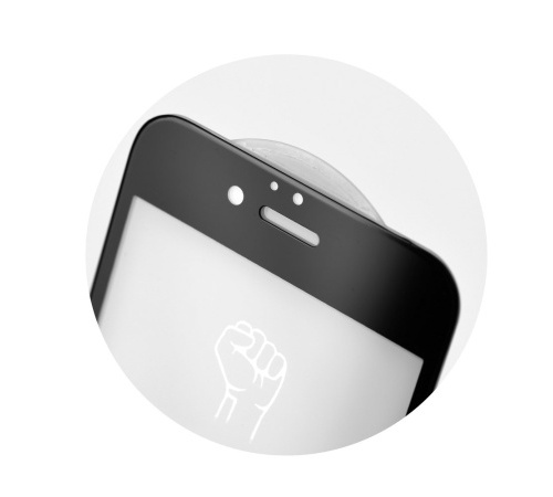 Tvrzené sklo Roar 5D pro Samsung Galaxy Note10, černá