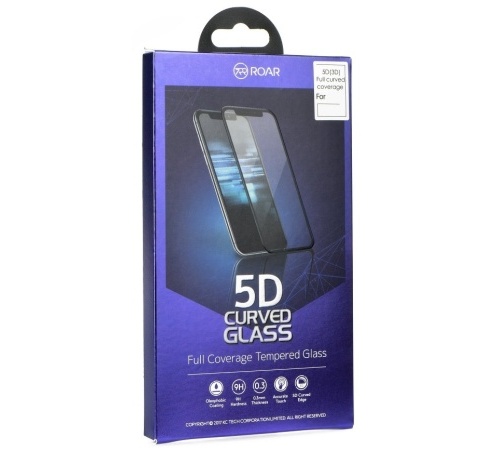 Tvrzené sklo Roar 5D pro Samsung Galaxy S9, transparentní