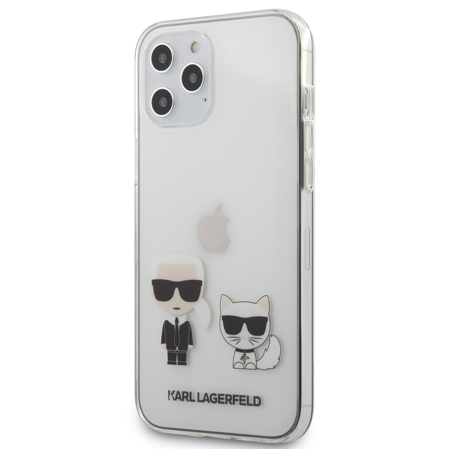 Karl Lagerfeld zadní kryt Karl &Choupette KLHCP12LCKTR Apple iPhone 12 Pro Max transparent